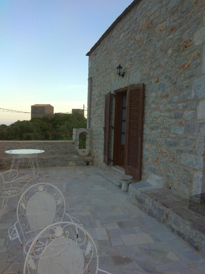 Peace In The Wildest Landscape Of Mani Villa Lagia Exterior photo